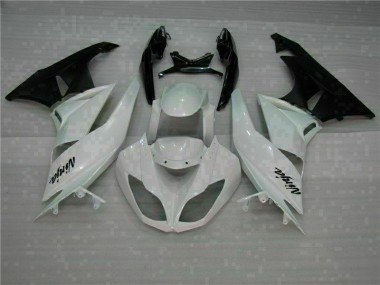 Billige Weiß Schwarz ZX6R 2009-2012 Motorrad Verkleidung