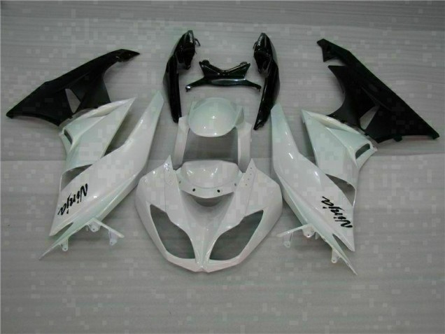 Billige Weiß Schwarz ZX6R 2009-2012 Motorrad Verkleidung Billige Weiß Schwarz ZX6R 2009-2012 Motorrad Verkleidung