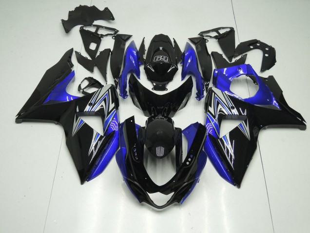 Billige Blau und Schwarz GSXR 1000 K9 2009-2016 Motorrad Verkleidungen