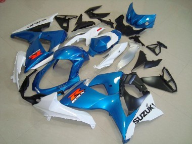 Billige Blaur und Weißer OEM Stil GSXR 1000 K9 2009-2016 Motorrad Verkleidungen