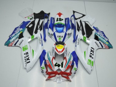 Billige Fixi Hellblau GSXR 1000 K9 2009-2016 Motorrad Verkleidungen