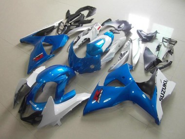 Billige Weiß Blau GSXR 1000 K9 2009-2016 Motorrad Verkleidung