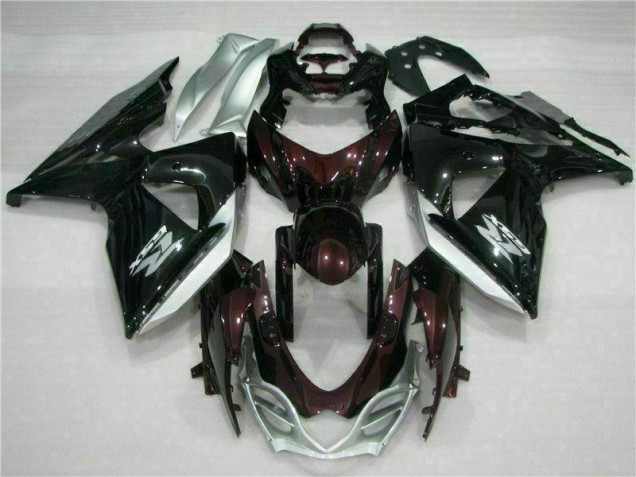 Billige Braun Schwarz GSXR 1000 K9 2009-2016 Motorrad Verkleidung Billige Braun Schwarz GSXR 1000 K9 2009-2016 Motorrad Verkleidung
