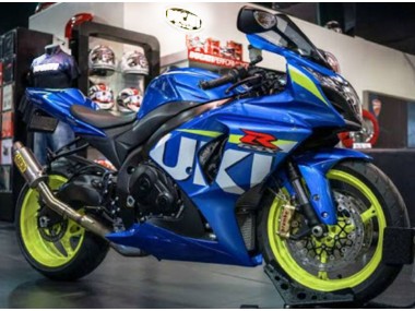 Billige Blau Weiß GSXR 1000 K9 2009-2016 Motorrad Verkleidungen
