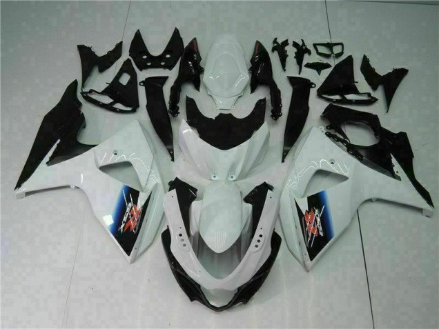 Billige Weiß Schwarz GSXR 1000 K9 2009-2016 Motorrad Vollverkleidung Billige Weiß Schwarz GSXR 1000 K9 2009-2016 Motorrad Vollverkleidung