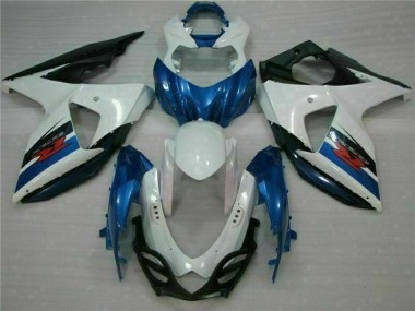 Billige Blau Weiß GSXR 1000 K9 2009-2016 Motor Verkleidungen