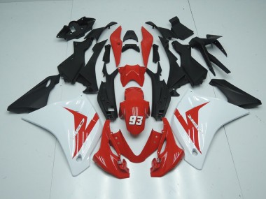Billige Rot Weiß 93 CBR 125 R 2011-2013 Motorrad Verkleidungen