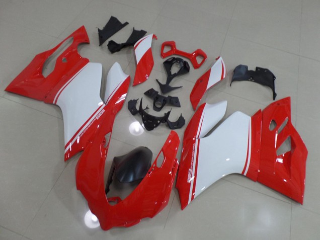 Billige Rot Weiß Ducati 1199 2011-2014 Motorrad Verkleidungen Billige Rot Weiß Ducati 1199 2011-2014 Motorrad Verkleidungen