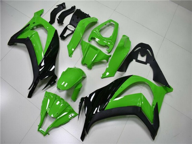 Billige Grün Schwarz ZX10R 2011-2015 Motorrad Vollverkleidung Billige Grün Schwarz ZX10R 2011-2015 Motorrad Vollverkleidung