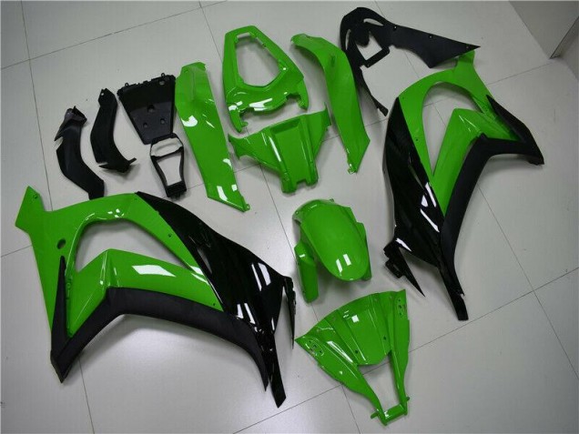 Billige Grün Schwarz ZX10R 2011-2015 Motorrad Vollverkleidung Billige Grün Schwarz ZX10R 2011-2015 Motorrad Vollverkleidung