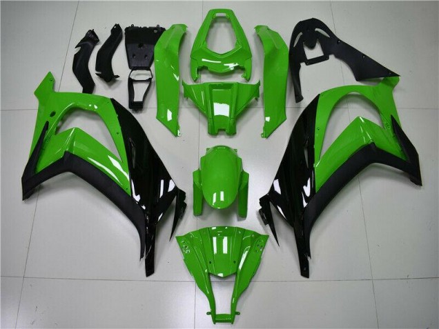 Billige Grün Schwarz ZX10R 2011-2015 Motorrad Vollverkleidung Billige Grün Schwarz ZX10R 2011-2015 Motorrad Vollverkleidung