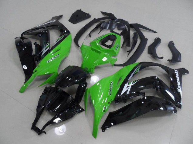 Billige Grün und Schwarz ZX10R 2011-2015 Motorrad Verkleidungen