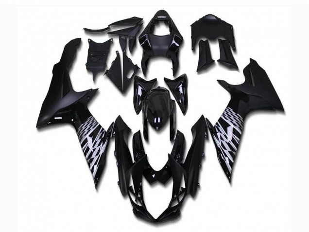 Billige Matt Schwarz GSXR 600 / 750 K11 2011-2024 Motorrad Verkleidungen Billige Matt Schwarz GSXR 600 / 750 K11 2011-2024 Motorrad Verkleidungen