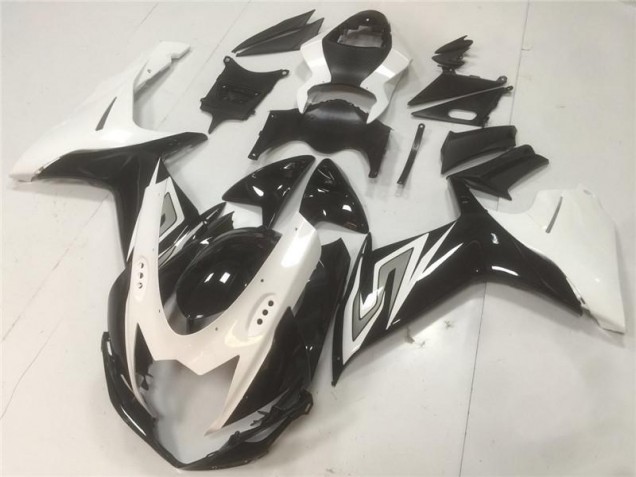 Billige Schwarz Weiß GSXR 600 / 750 K11 2011-2024 Motorrad Verkleidungen Billige Schwarz Weiß GSXR 600 / 750 K11 2011-2024 Motorrad Verkleidungen