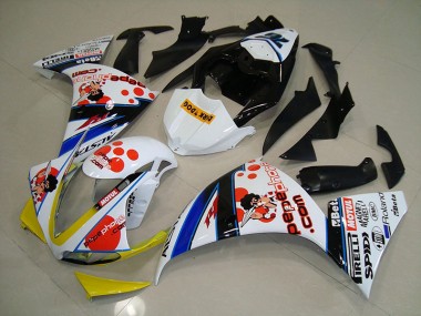 Billige Weiß Schwarz Pepe Phone R1 2012-2014 Motorrad Verkleidungen
