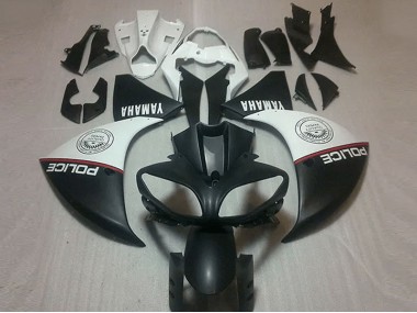 Billige Matt Schwarz Weiß R1 2012-2014 Motorrad Verkleidungen