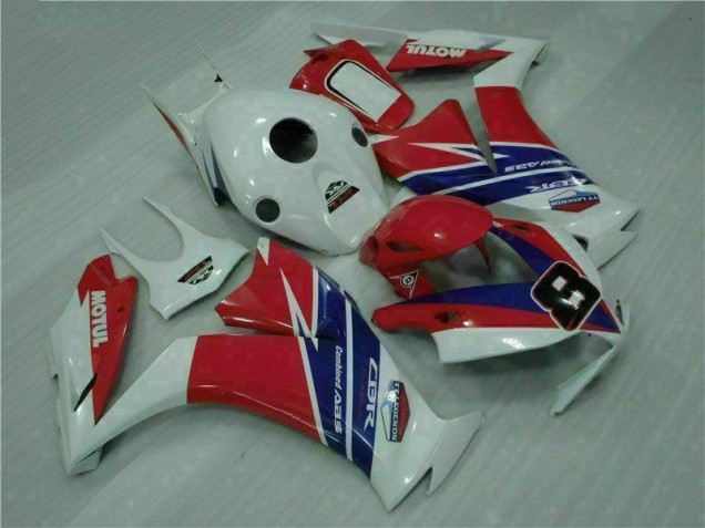 Billige Rot Blau Weiß CBR 1000 RR 2012-2016 Motorrad Verkleidungen Billige Rot Blau Weiß CBR 1000 RR 2012-2016 Motorrad Verkleidungen