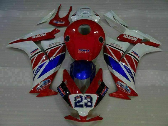 Billige Rot Weiß Blau 23 CBR 1000 RR 2012-2016 Motorrad Verkleidungen Billige Rot Weiß Blau 23 CBR 1000 RR 2012-2016 Motorrad Verkleidungen