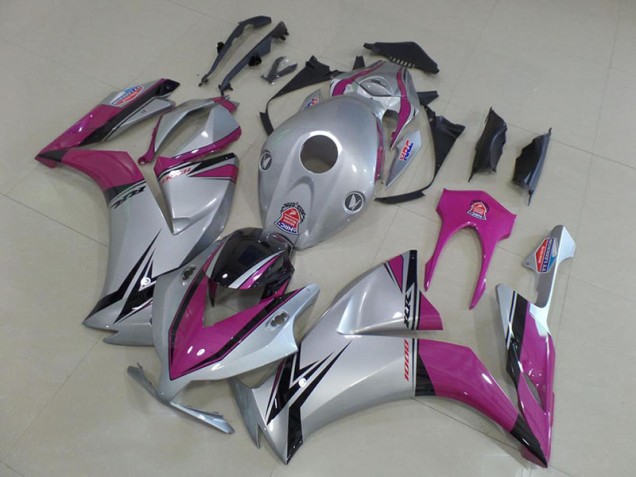 Billige Silber Rosa CBR 1000 RR 2012-2016 Motorrad Verkleidungen Billige Silber Rosa CBR 1000 RR 2012-2016 Motorrad Verkleidungen