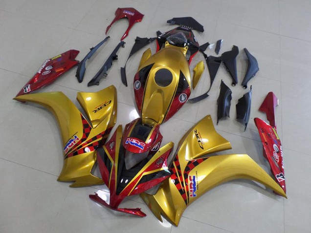 Billige Gold und Dunkel rot CBR 1000 RR 2012-2016 Motorrad Verkleidungen Billige Gold und Dunkel rot CBR 1000 RR 2012-2016 Motorrad Verkleidungen