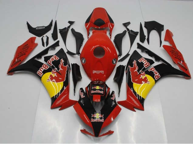 Billige Schwarzer Rot Bull CBR 1000 RR 2012-2016 Motorrad Verkleidungen Billige Schwarzer Rot Bull CBR 1000 RR 2012-2016 Motorrad Verkleidungen