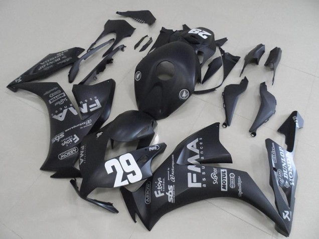 Billige Matt Schwarze graue Aufkleber 29 CBR 1000 RR 2012-2016 Motorrad Verkleidungen Billige Matt Schwarze graue Aufkleber 29 CBR 1000 RR 2012-2016 Motorrad Verkleidungen