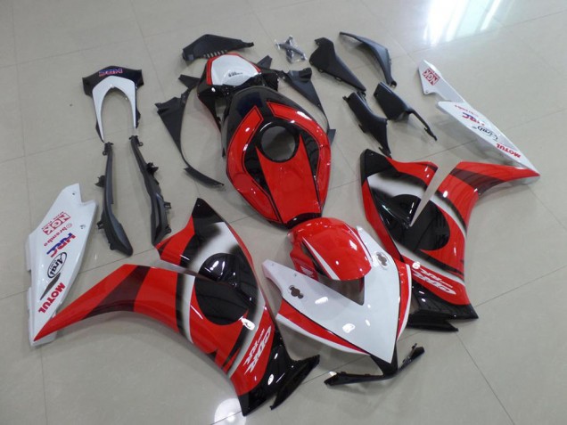 Billige Rot Schwarz Weiß CBR 1000 RR 2012-2016 Motorrad Verkleidungen Billige Rot Schwarz Weiß CBR 1000 RR 2012-2016 Motorrad Verkleidungen