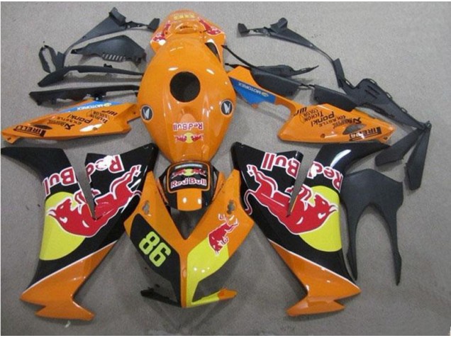Billige Rot Bull 86 CBR 1000 RR 2012-2016 Motorrad Verkleidungen Billige Rot Bull 86 CBR 1000 RR 2012-2016 Motorrad Verkleidungen