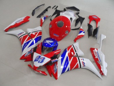 Billige Rot Weiß Blau HRC 23 CBR 1000 RR 2012-2016 Motorrad Verkleidungen