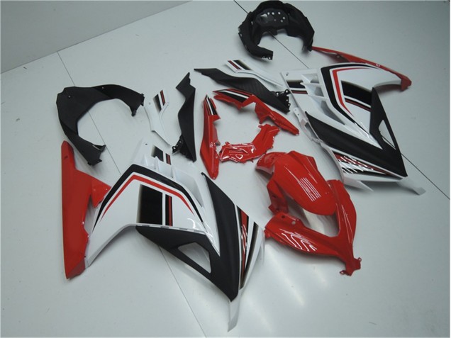 Billige Rot Weiß Schwarz EX300 2013-2016 Motorrad Verkleidungen Billige Rot Weiß Schwarz EX300 2013-2016 Motorrad Verkleidungen