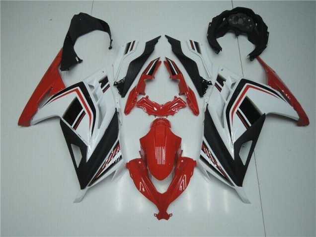 Billige Rot Weiß Schwarz EX300 2013-2016 Motorrad Verkleidungen Billige Rot Weiß Schwarz EX300 2013-2016 Motorrad Verkleidungen