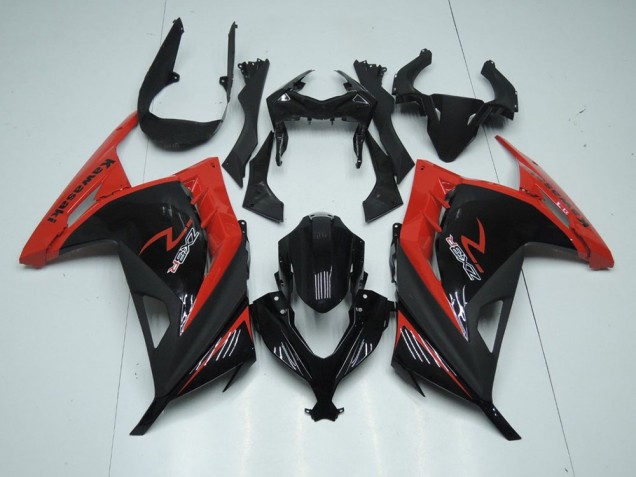 Billige Rot Schwarz ZX 300R 2013-2016 Motorrad Verkleidung Billige Rot Schwarz ZX 300R 2013-2016 Motorrad Verkleidung
