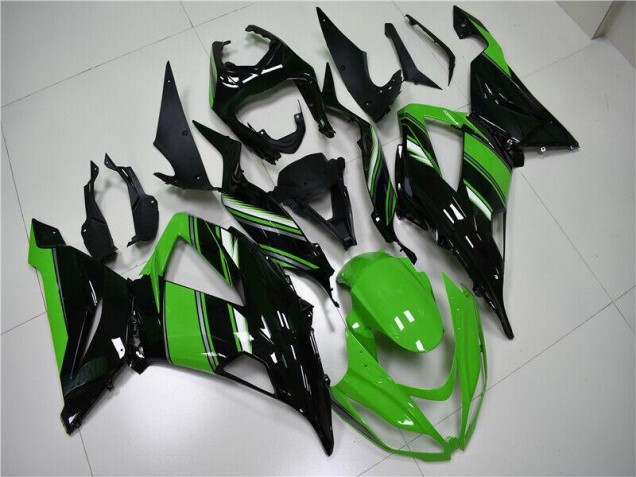Billige Grün Schwarz ZX6R 2013-2018 Motorrad Verkleidung Billige Grün Schwarz ZX6R 2013-2018 Motorrad Verkleidung