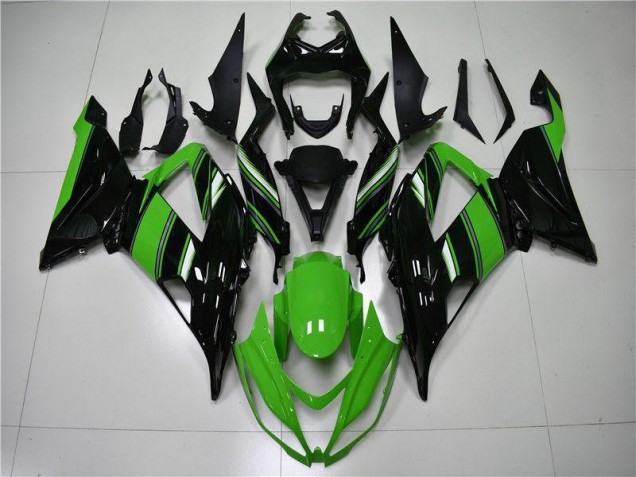 Billige Grün Schwarz ZX6R 2013-2018 Motorrad Verkleidung Billige Grün Schwarz ZX6R 2013-2018 Motorrad Verkleidung