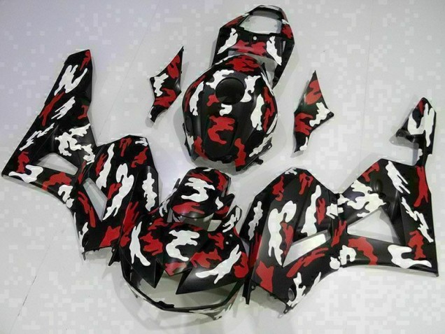 Billige Rot Weiß Schwarz CBR 600 RR 2013-2023 Motorrad Verkleidungen