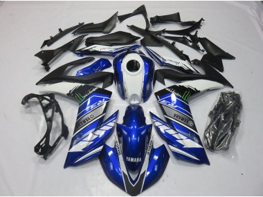 Billige Monster Blau R3 2015-2022 Motorrad Verkleidungen