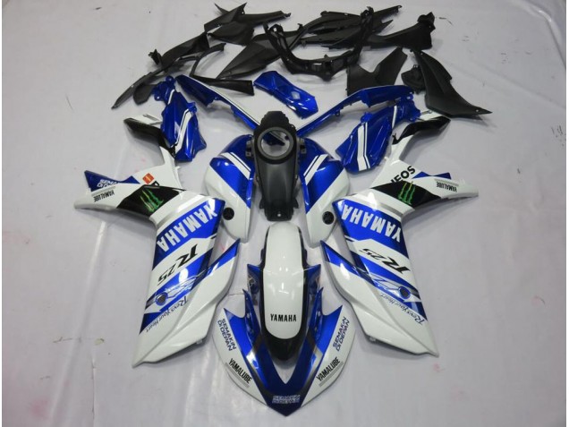 Billige Weiß Monster R3 2015-2022 Motorrad Verkleidungen Billige Weiß Monster R3 2015-2022 Motorrad Verkleidungen