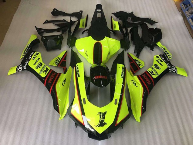 Billige Gelb Dragon Aufkleber R1 2015-2019 Motorrad Verkleidungen