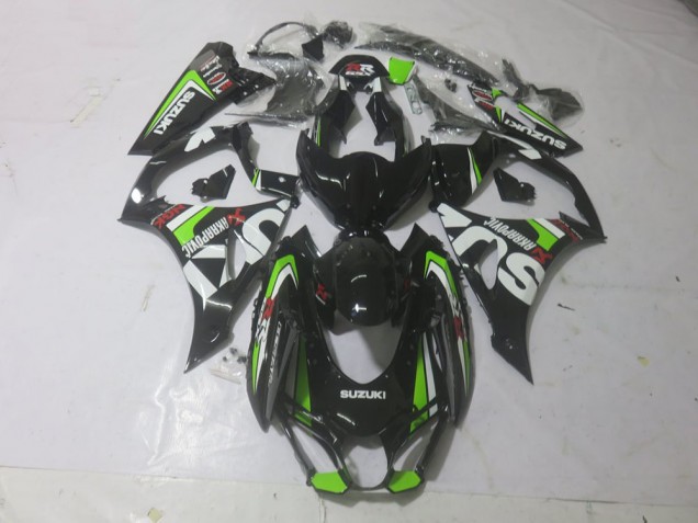 Billige Schwarz GSXR 1000 2017-2023 Motorrad Verkleidungen Billige Schwarz GSXR 1000 2017-2023 Motorrad Verkleidungen